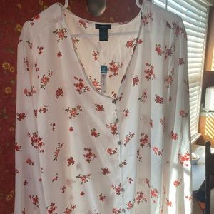 New with tags Flower Shirt